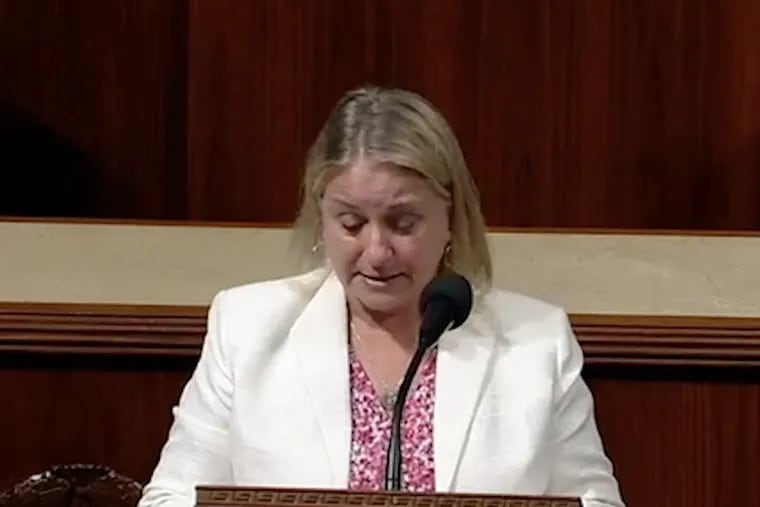 Rep. Susan Wild revealed in a speech on Wednesday, June 26, 2019,  that the death of her partner was a suicide. She called for more attention to mental health care.