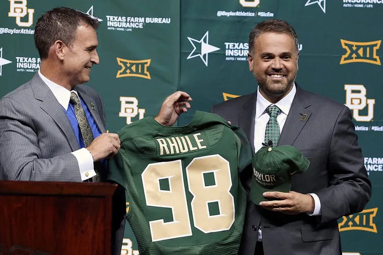 Matt Rhule hopes to do at Baylor what he did at Temple