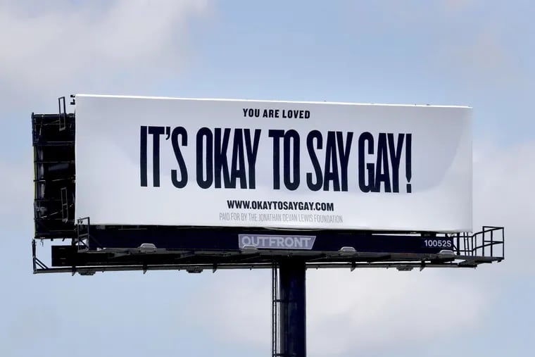 A billboard along Interstate 95 in Hollywood, Fla., in May.