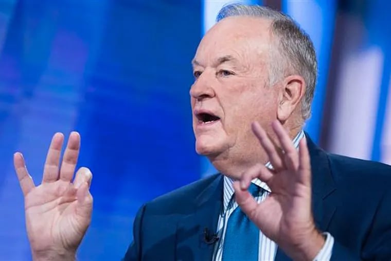 Former Fox News host Bill O’Reilly during an interview on “Today” in September.