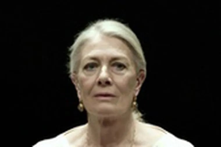 Vanessa Redgrave stars in &quot;The Year of Magical Thinking,&quot; based on the memoir by Joan Didion.