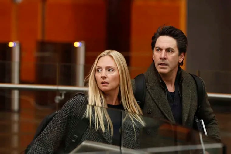 In "Allegiance," Hope Davis and Scott Cohen are a married couple - and deep-cover KGB officers living in 1980s America - whose son works for the CIA.