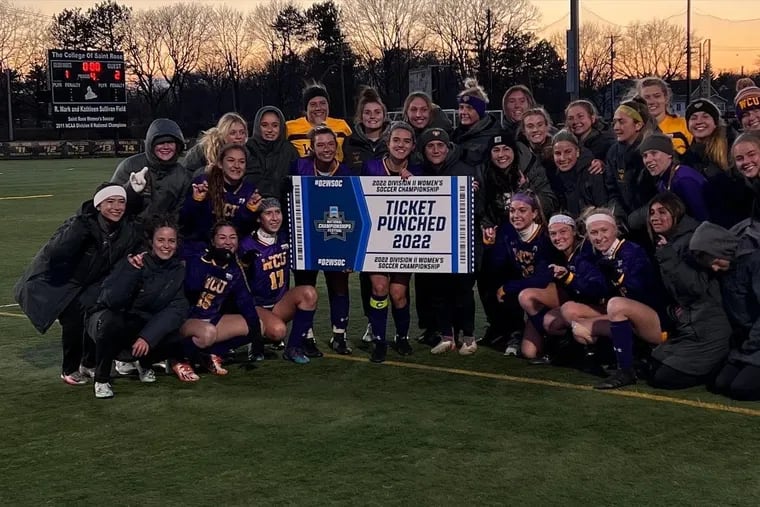The West Chester women's soccer team earned a trip to Seattle for the NCAA Division II Final Four. The unbeaten Rams will face Ferris State (12-5-7) on Thursday at 8 p.m.