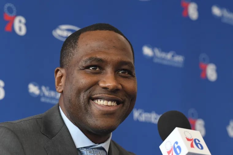 Elton Brand was named the Sixers general manager in June. Less than a year later, he's making moves that have fans on social media elated.