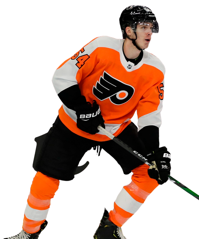 Philadelphia Flyers left wing Nicolas Deslauriers skates with the puck  during the New York Islanders' 2