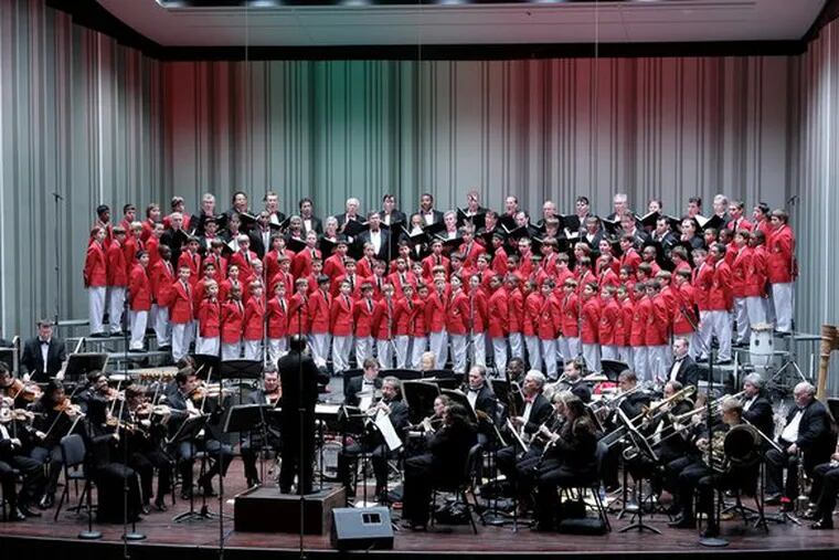 The Philadelphia Boys Choir and Chorale performs &quot;A Hollywood Holiday&quot; in Paoli on Saturday and in Philadelphia on Sunday.
