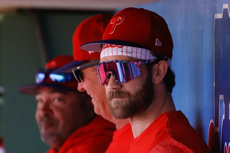 Bryce Harper has been cleared to return to the Phillies as a designated hitter.