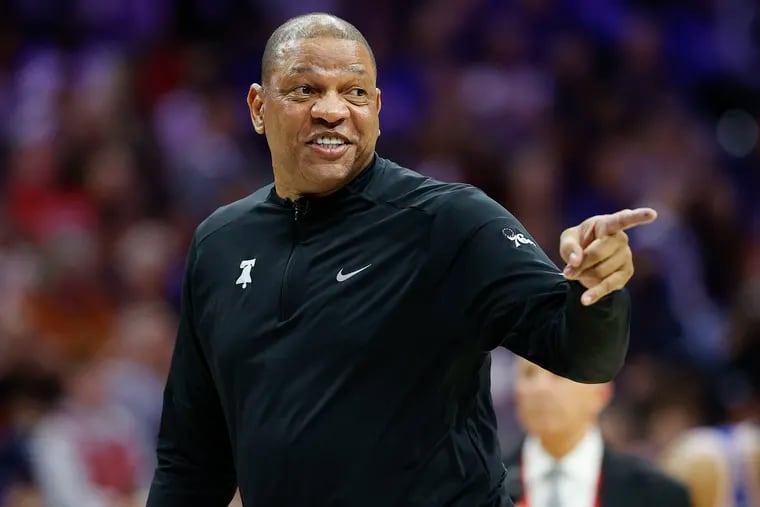 Sixers coach Doc Rivers can point to many achievements during his coaching career.