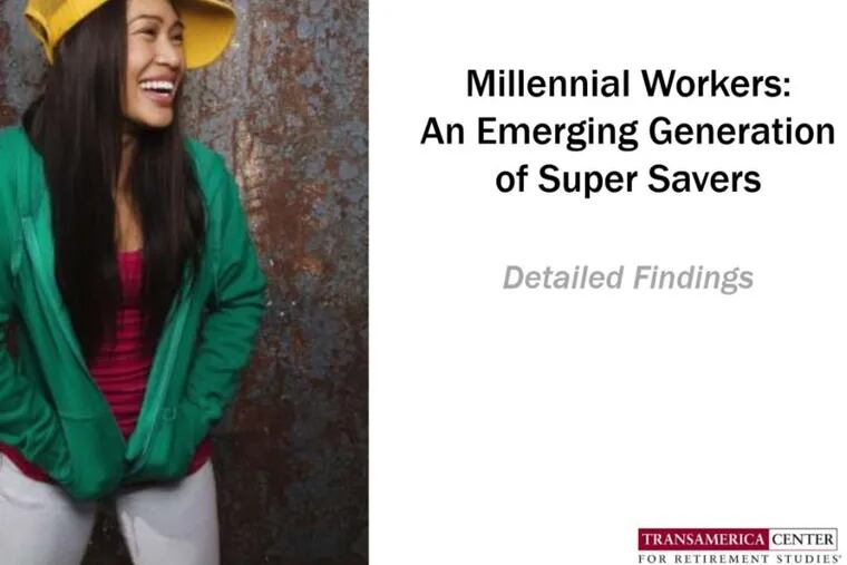 A post at Forbes.com finds some millennials are saving.