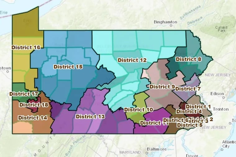 The DistrictBuilder mapping tool allows Pennsylvanians to redraw congressional district lines for cash prizes up to $5,000.