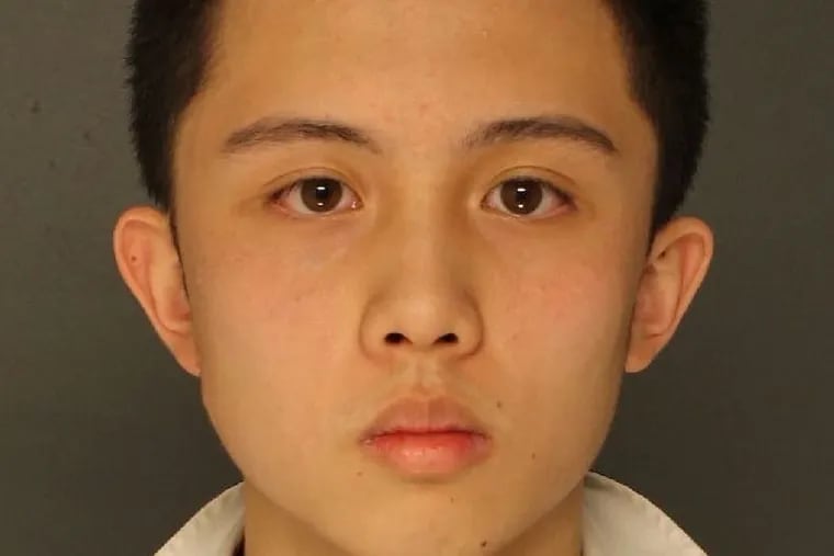 An Tso Sun, 18, has been charged with threatening to "shoot up" a Delaware County school. 