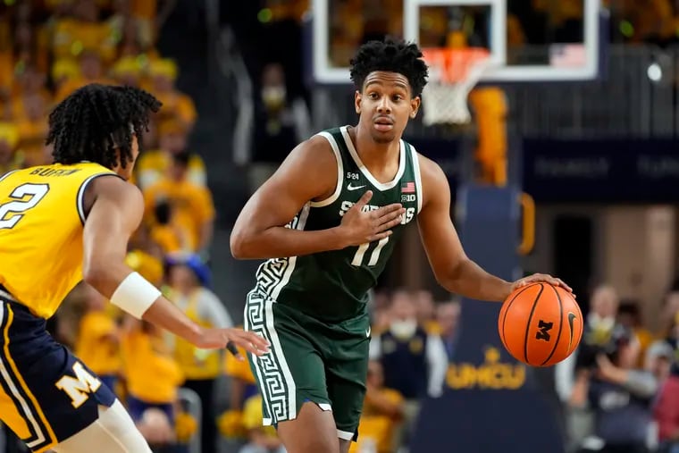 Coatesville's A.J. Hoggard has Michigan State just two wins away from reaching the Final Four in Houston.