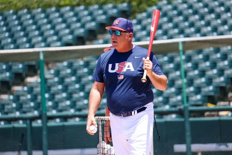 Mike Scioscia has gone from Springfield (Delco) High School to the Olympics.