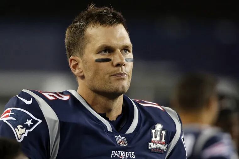 New England’s Tom Brady is one of seven NFL quarterbacks to come off the bench and lead his team to a Super Bowl title.