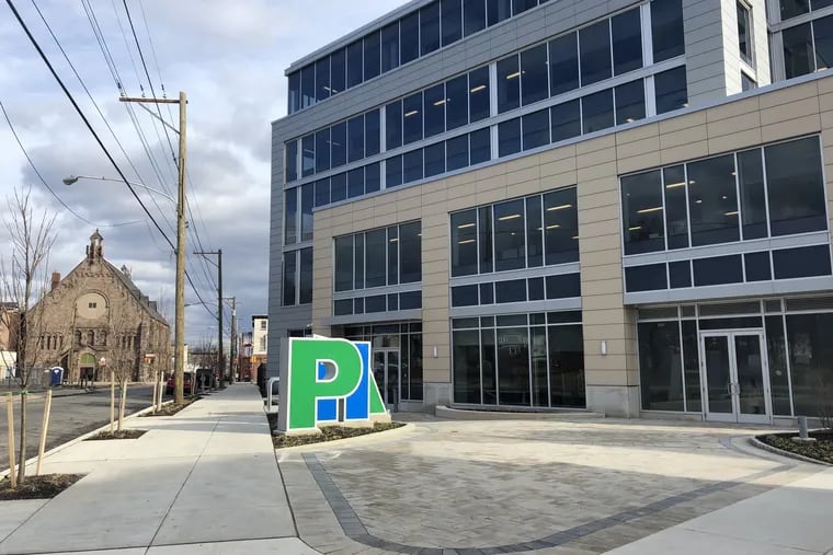 The public entrance to the Philadelphia Housing Authority's new headquarters is located at Ridge and Jefferson.