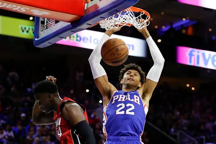 Could the Sixers' Matisse Thybulle be packaged with the No. 23 draft  pick in a deal for a veteran?