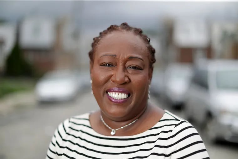 Tracey Gordon, in June 2019, a month after winning the Democratic primary for register of wills in Philadelphia.