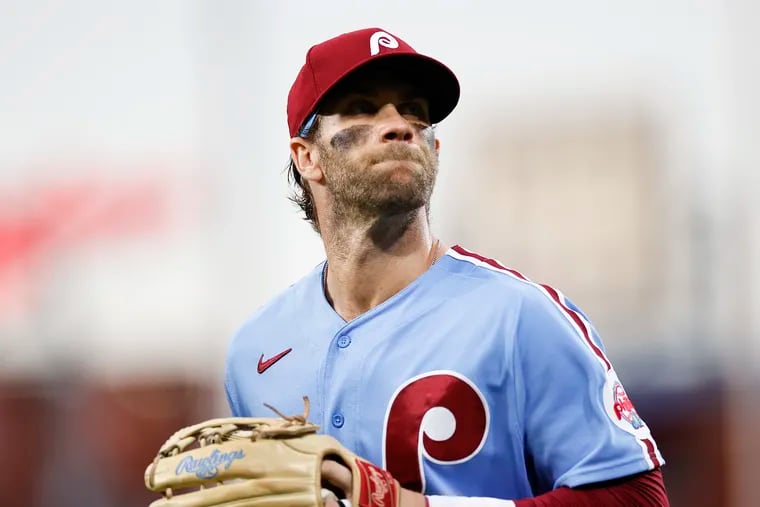 Phillies right fielder Bryce Harper hopes to continue his MVP push this weekend in front of a national audience.