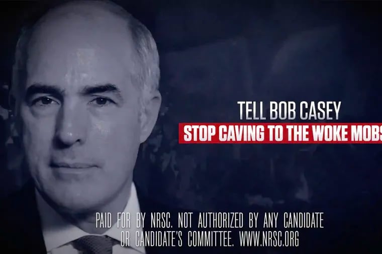 The National Republican Senatorial Committee, the campaign arm for the Senate Republicans, and its counterpart in the House, are dropping digital ads on Wednesday targeting potentially vulnerable incumbent Democrats such as  Sen. Bob Casey (D., Pa.).