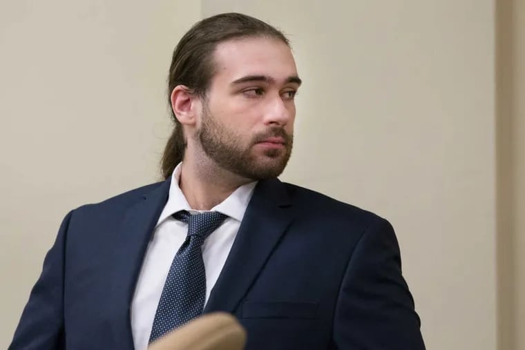 David “D.J.” Creato Jr. is on trial in Camden County in the death of  his 3-year-old son, Brendan, in October 2015.