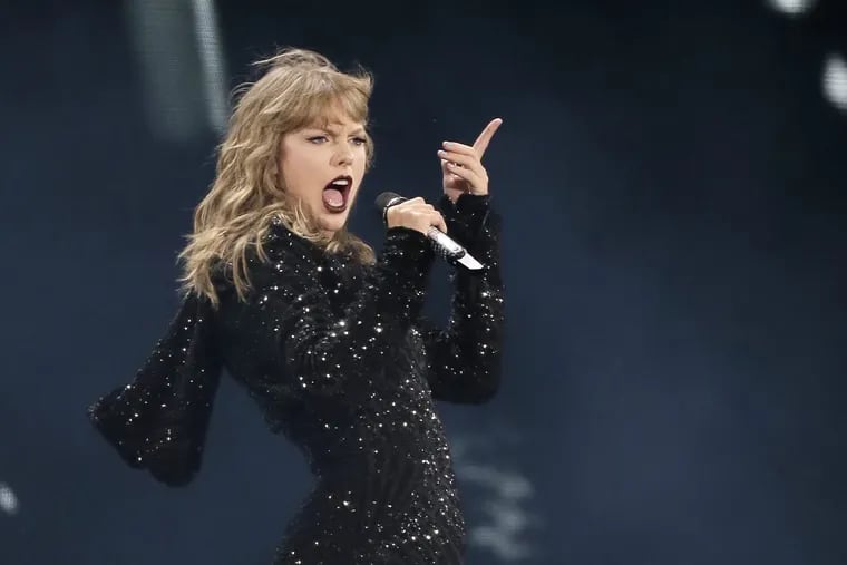 Taylor Swift performs during her Reputation Stadium Tour stop at Lincoln Financial Field in Phila., Pa. on July 13, 2018.