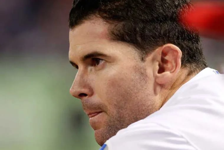Michael Young waived his no-trade clause to come to Philadelphia. (Tony Gutierrez/AP)
