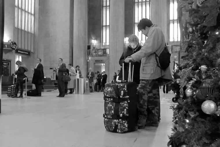 30th Street Station , where the past, present, and future meet. BETH KEPHART