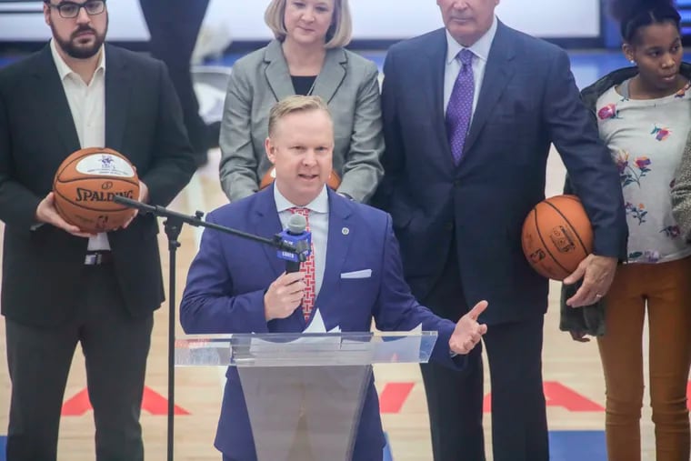 Chris Heck has decided to resign as president after nine seasons with the Sixers.