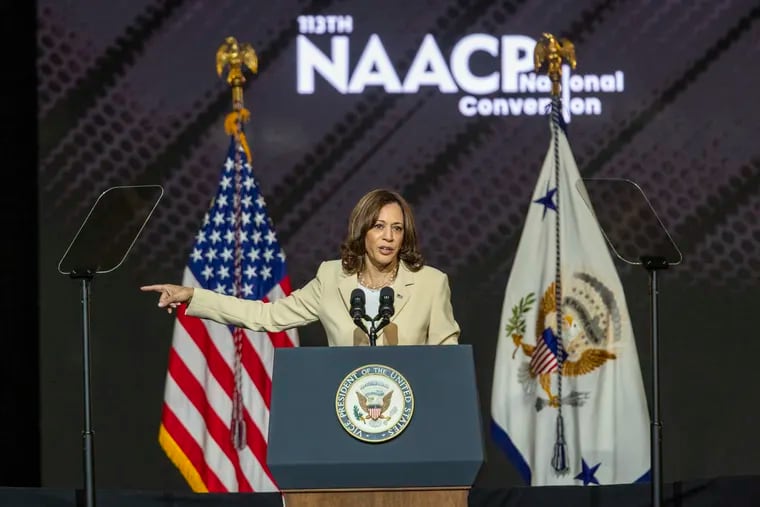 Vice President Kamala Harris Addresses 113th NAACP National Convention in New Jersey