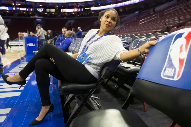 Lindsey Harding wasn't sure she wanted to coach, which is why she decided to join the Sixers. They gave her options and wanted her to grow.