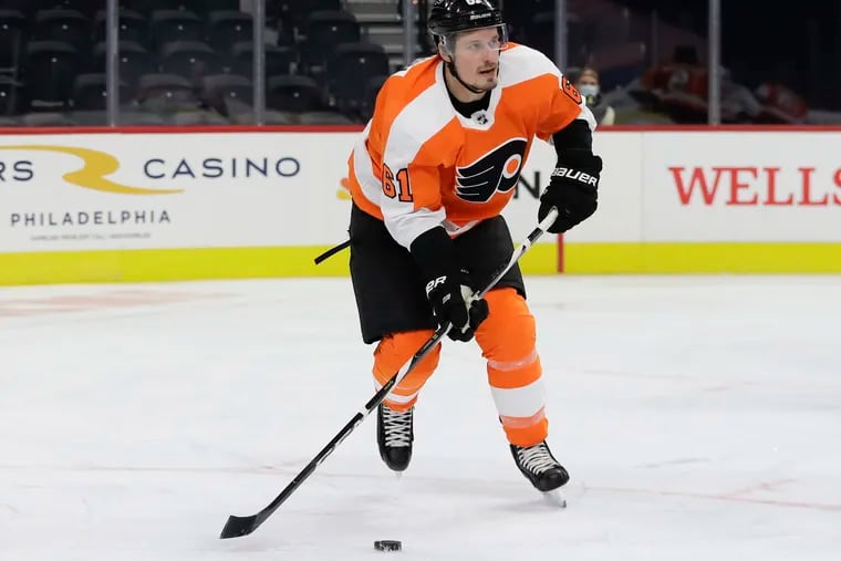 Justin Braun, one of nine Flyers who've spent time on the NHL's COVID-19 protocol list, said of the disease, “when you’re in it, you can kind of see how it can go from bad to worse pretty quick."