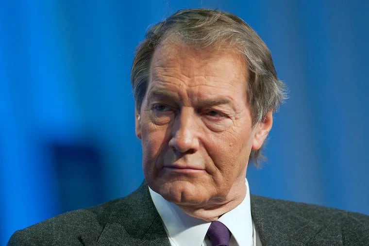 Charlie Rose, television personality, moderates a session at the 2010 World Economic Forum in Davos, Switzerland.