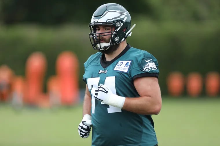 Ryan Bates joined the Eagles at rookie minicamp over the weekend.