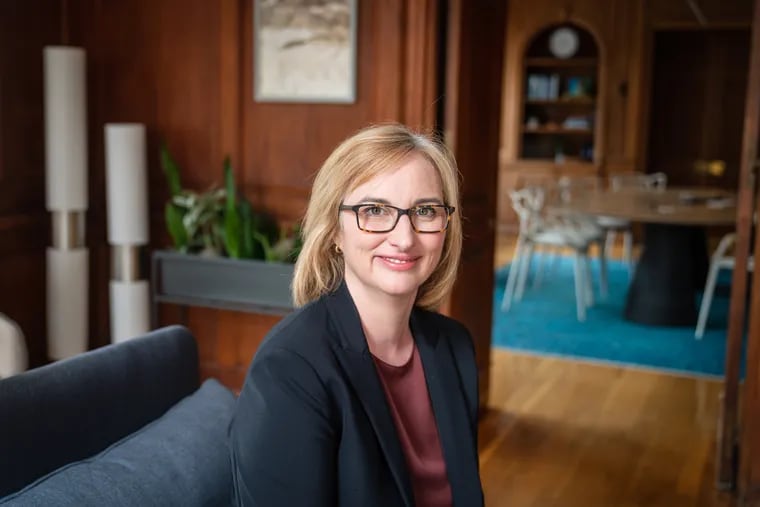 Helen Horstmann-Allen, Fastmail chief operating officer, at her office in Philadelphia. As a Penn student, she cofounded an email service that went on to be bought by Fastmail.