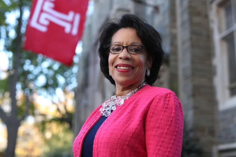 JoAnne Epps was right at home on the campus of Temple.
