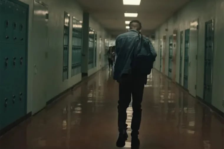 A screen shot from the Logic music video.