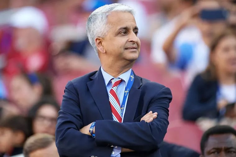 United States Soccer Federation president Sunil Gulati is under considerable public pressure to resign.
