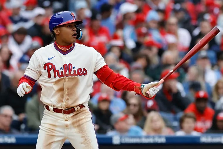 A right meniscus tear will sideline Phillies outfielder Cristian Pache.