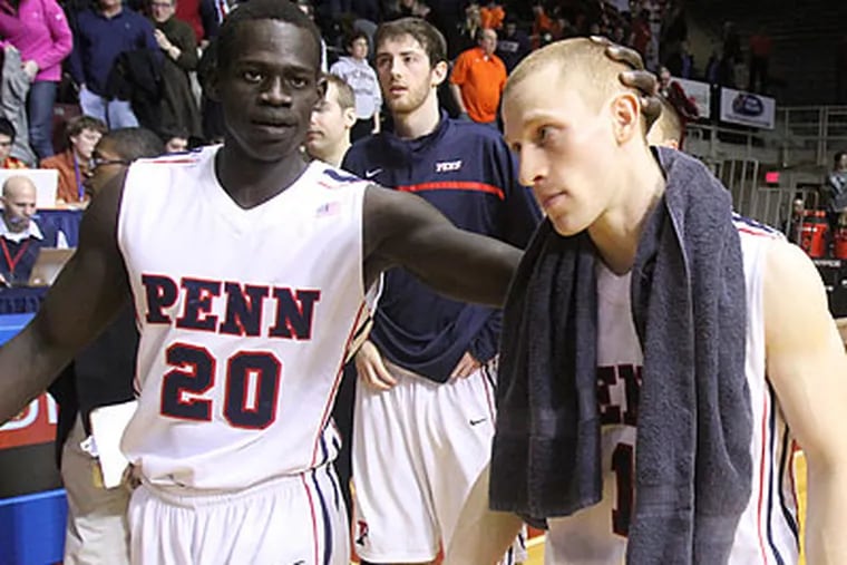 Zack Rosen scored 28 points to help Penn to its first win over Princeton in three years. (Charles Fox/Staff Photographer)