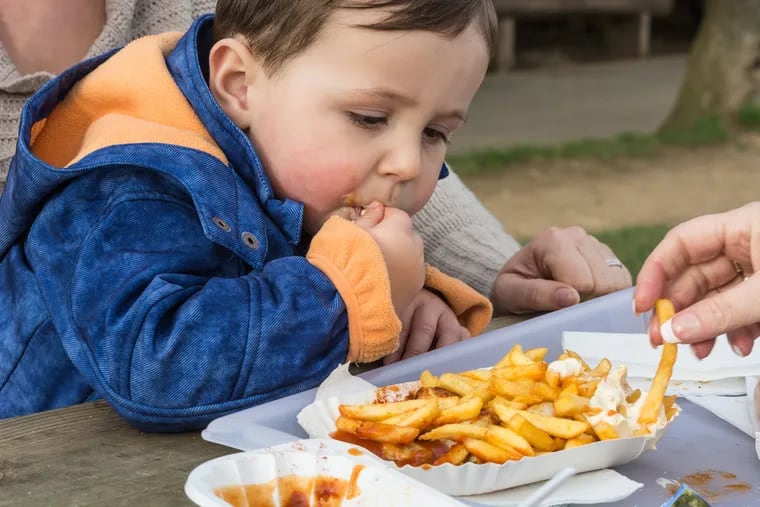Even though we may have good intentions to teach our kids about what foods are better for their health, these negative messages can lead them to feeling ashamed and guilty when eating “bad” foods.