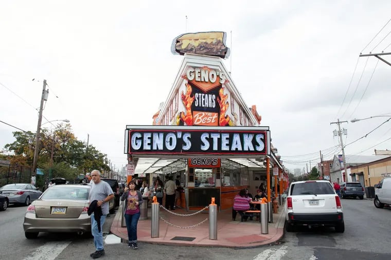 Geno’s Steaks in South Philadelphia gained national attention in 2006 when then-owner Joey Vento put up the sign asking customers to speak English.