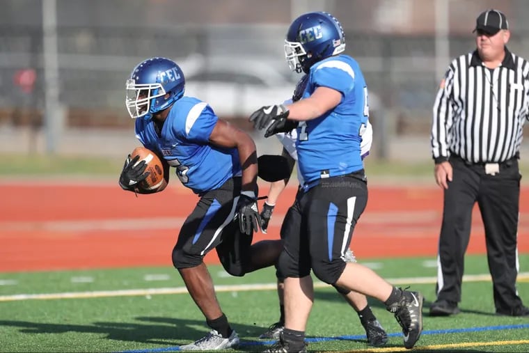 Conwell-Egan added two-way lineman Tom Burns, a transfer from Notre Dame (N.J.), to its lineup for the last two games of its drive to the PIAA Class 3A state semifinals.