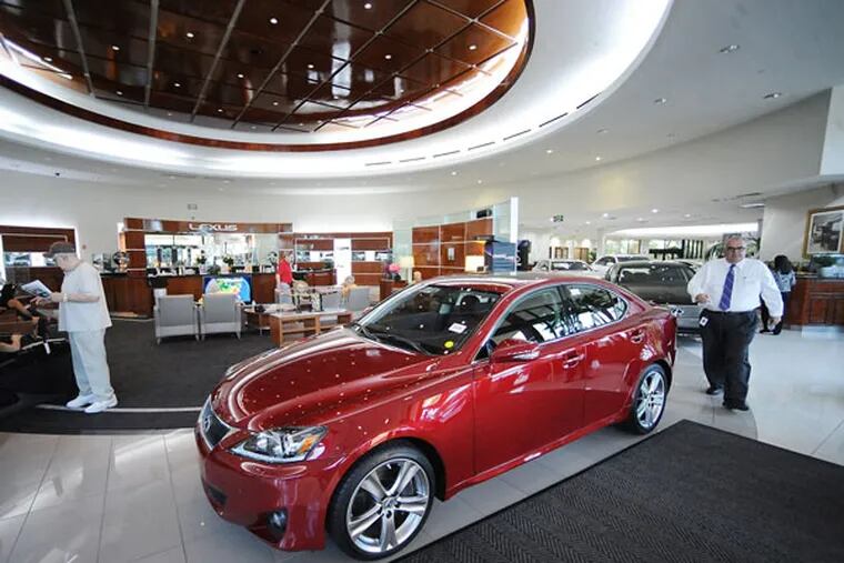 JM Lexus in Coconut Creek, Fla., is the top selling dealership in the country year after year. (Robert Duyos/Sun Sentinel/MCT)