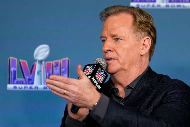 Commissioner Roger Goodell announced Monday that the NFL will send the Eagles overseas for their first "home" game of 2024.