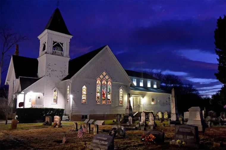 The church was formerly known as Goshen United Methodist Church. Will Keenan is transforming it into a residence, spiritual oasis, and performance space.