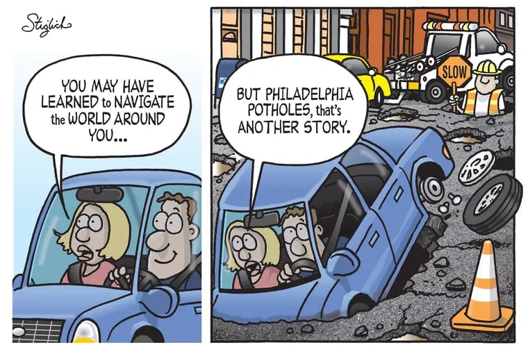 'Tis the season for potholes.