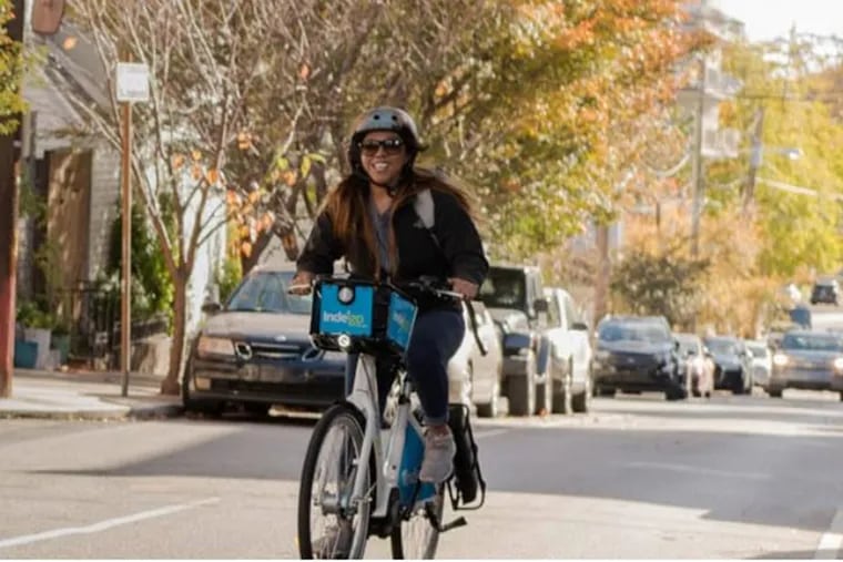 One of the e-bikes Philadelphia's Indego bike share program is trying out as part of a pilot.  (from rideindego.com)