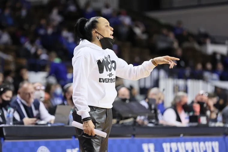 Dawn Staley won three of this year's major national coach of the year awards.