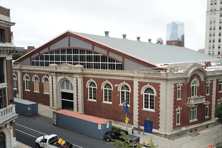 Drexel's Armory is being converted into the U.S. National Squash Center, which organizers hope will become the country's Olympic training center in the future.