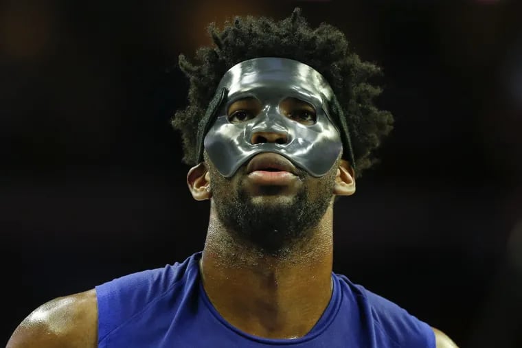 Will the masked man play in Game 3 against the Heat? Maybe he shouldn’t.